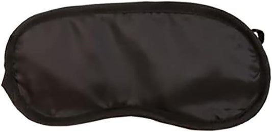 10 PCS Blindfold Eye Cover Sleep Mask Eye Masks Shade Cover for Team Building Games Party Night Blindfold with Adjustable Strap(Black)