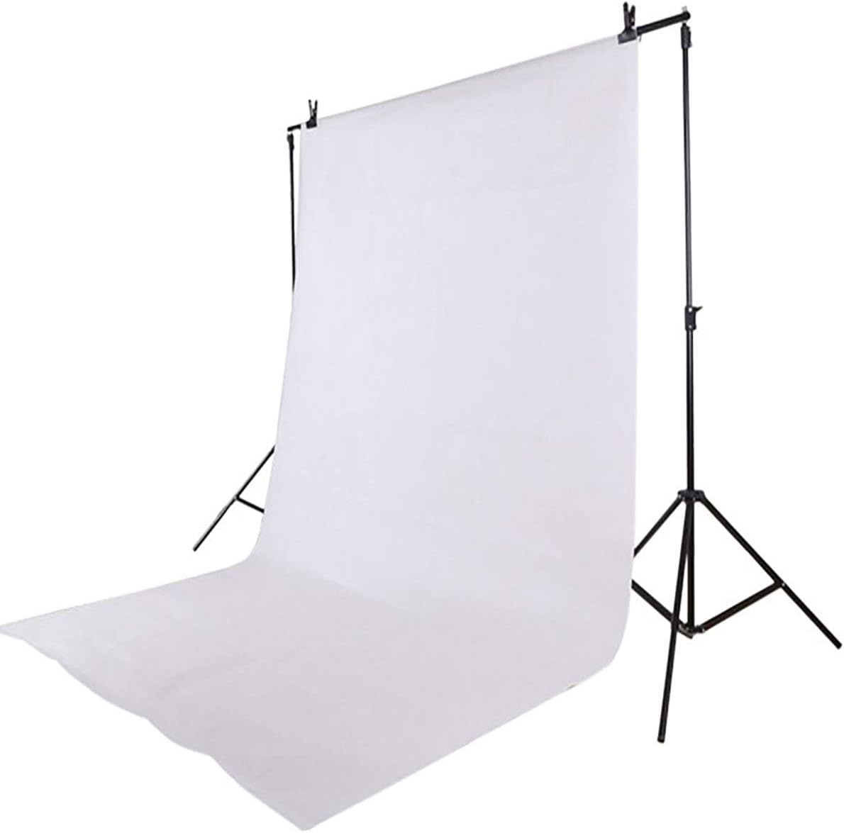 Black Backdrop for Photography Durable Fabric Background Photo Backdrop Video Photography Studio (5x7ft, Black)