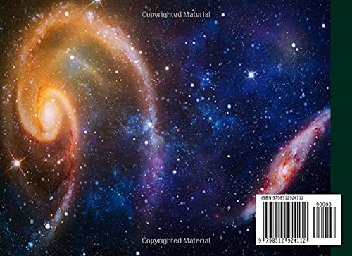 Guest Book: Premium Space Galaxy Cover Guest Book, Guest book for Your Birthday Party, Anniversary, Bridal Shower, Visitors - 150 Pages, Size 8.25" x 6" by Jason A Pierce