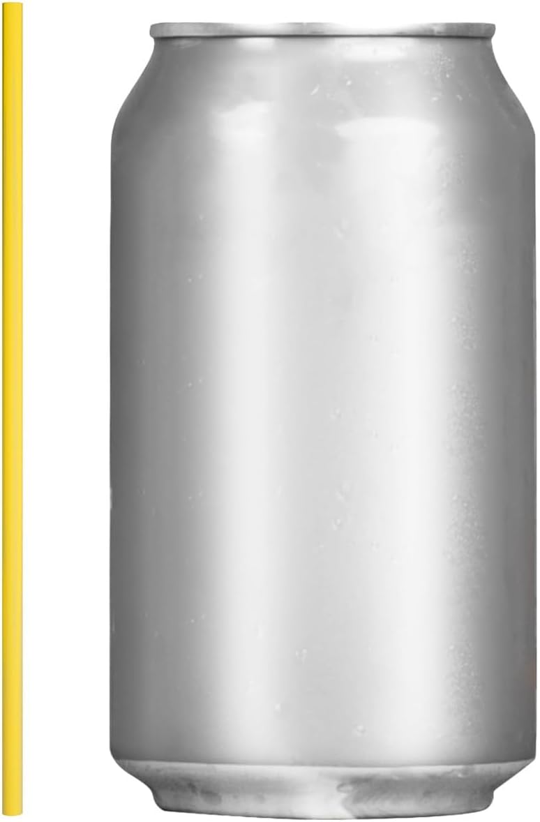 Disposable Plastic Coffee Stirrer Straw - 5 Inch Sip Stir Stick (1000, Neon)