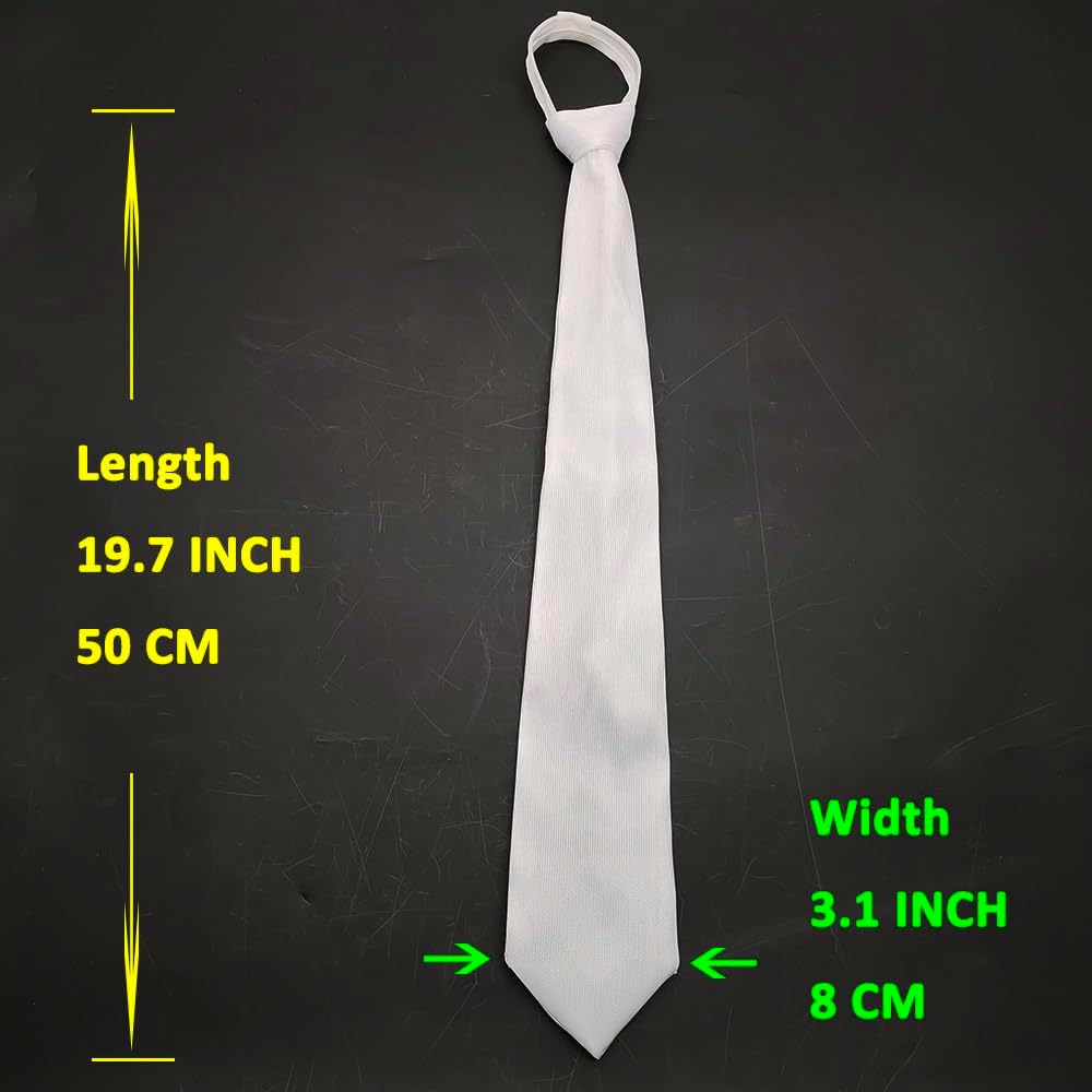 LED Neck Ties for Men Party Fiber Optic Light Up Necktie Bar Rave Funny Glow Clothes Accessories for Adults Women