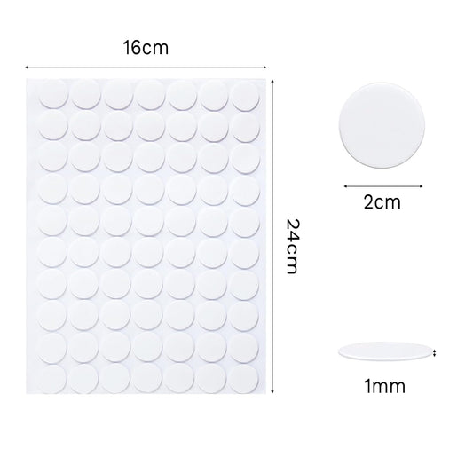 Glue Adhesive Dots for Balloons Glue Double Sided Dots,Sticky Adhesive Dots Tack for Balloons Poster Card Scrapbooking Supplies(140 Pcs)