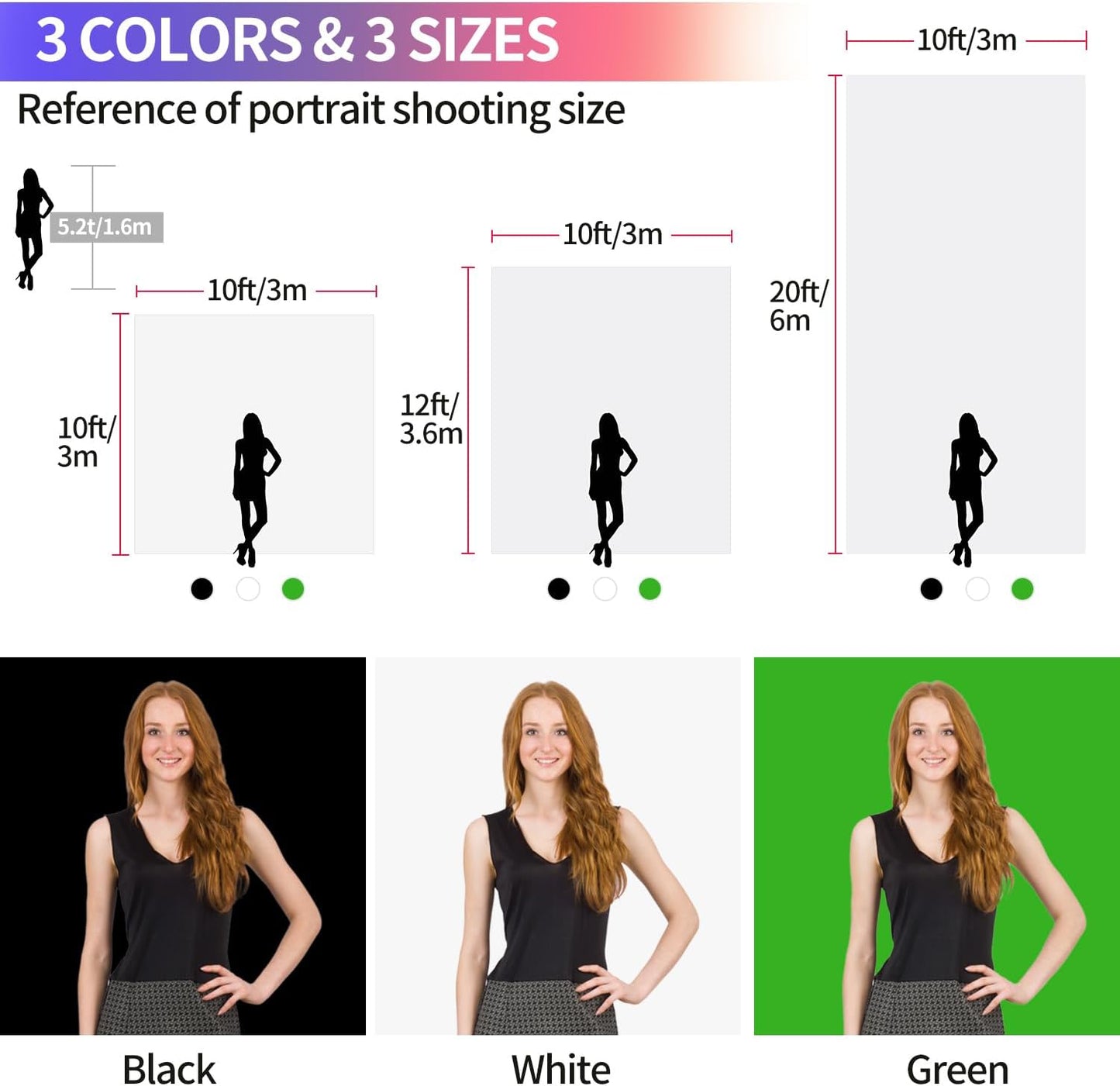 White Backdrop for Photoshoot, 10x10 ft Photo Backdrop Curtain Double-Side for Photography, Polyester Fabric White Background Screen for Photographic Studio Baby Picture Party Prop (Backdrop Only)