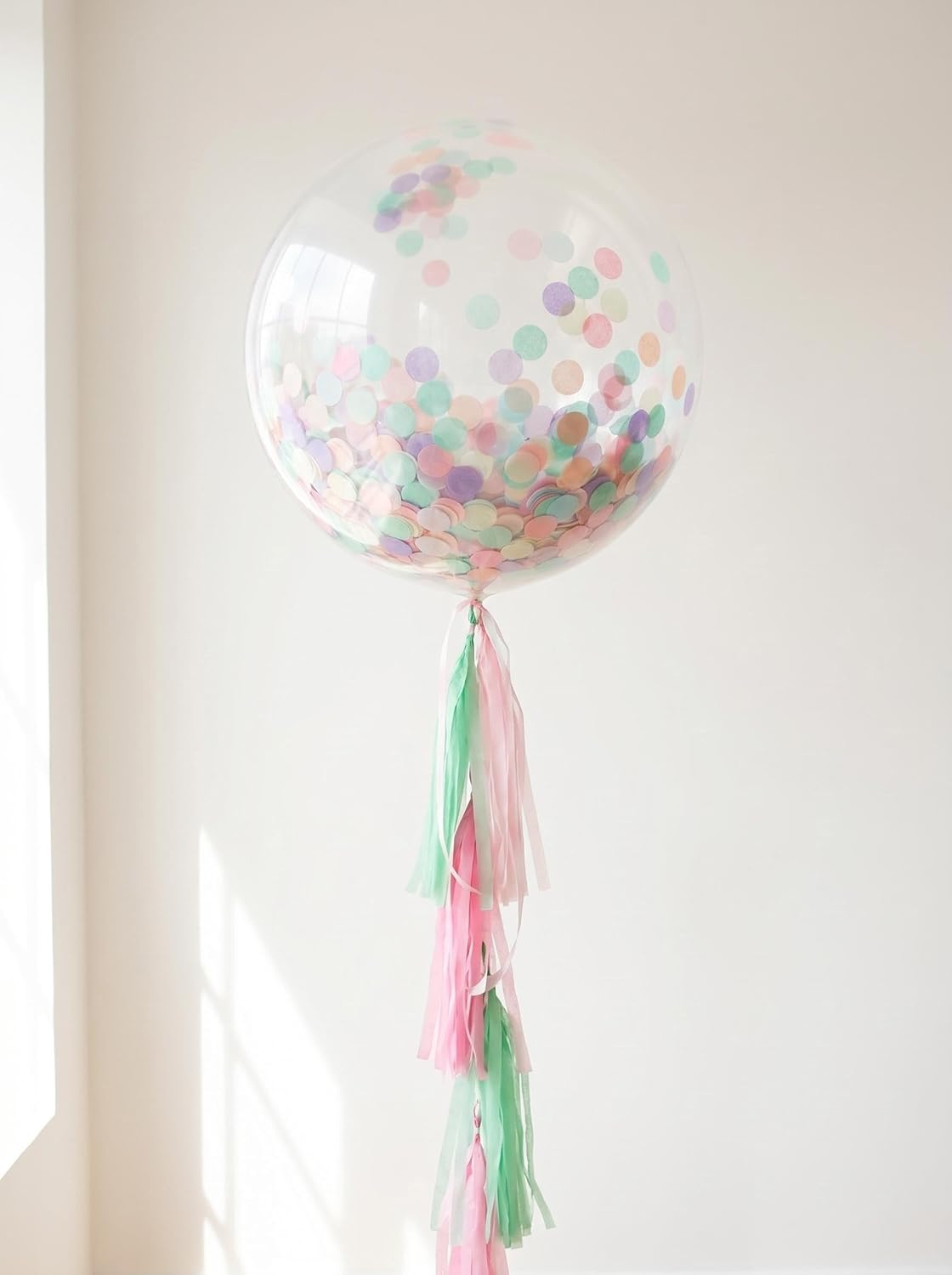 1 Inch Pastel Tissue Paper Table Confetti Dots for Baby Shower Gender Reveal Birthday Party Decorations 2 oz