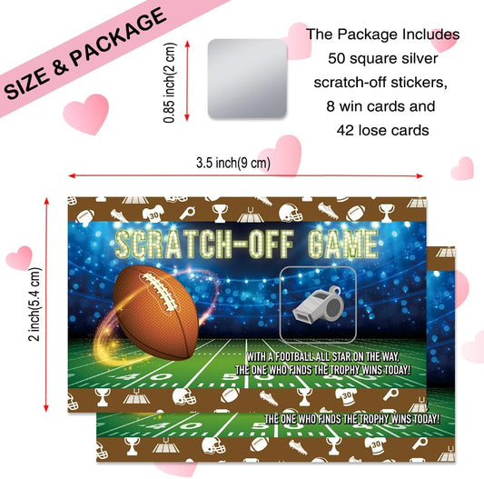 50 Pcs It's Race Time Go Scratch off Game Cards, Funny Racing Party Scratch Cards, Karting Theme Birthday for Teens Adults, Racing Lottery Prize Raffle Tickets, Birthday Game Supplies