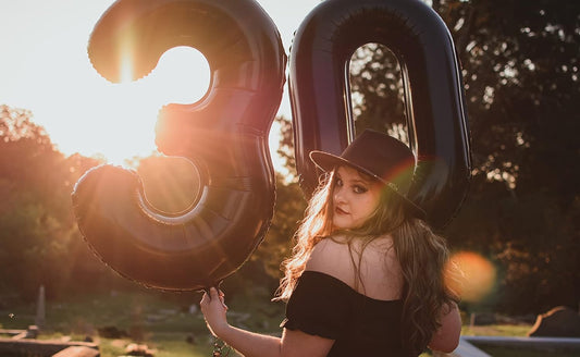 Number Balloons Black 1 Balloon for Birthday Party, One Happy Birthday Decorations, 40 Inch Large One Balloon for 1st Girl Boy Baby Shower 10 11 15 16 18 21 Photo Shoot - Colors A