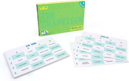 The Chameleon: Award-Winning Bluffing Board Game for Family, Adults & Friends | Includes 80 Extra Secret Words | Who is The Imposter?