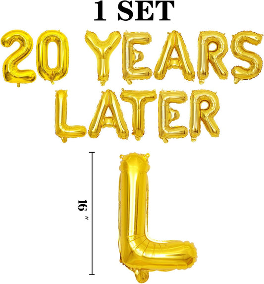 2 Set 52Pcs Silver Alphabet A-Z Letter Balloons 16in Balloon Foil Letter Decorations Party Decor Silver Letter Balloons Alphabet A-Z Party Supplies - Colors A