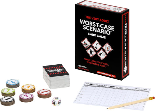 The Worst-CASE Scenario Card Game – All-New Family/Party Game for Adults and Kids 10+ | 0% Trivia and 100% Humorous Fun