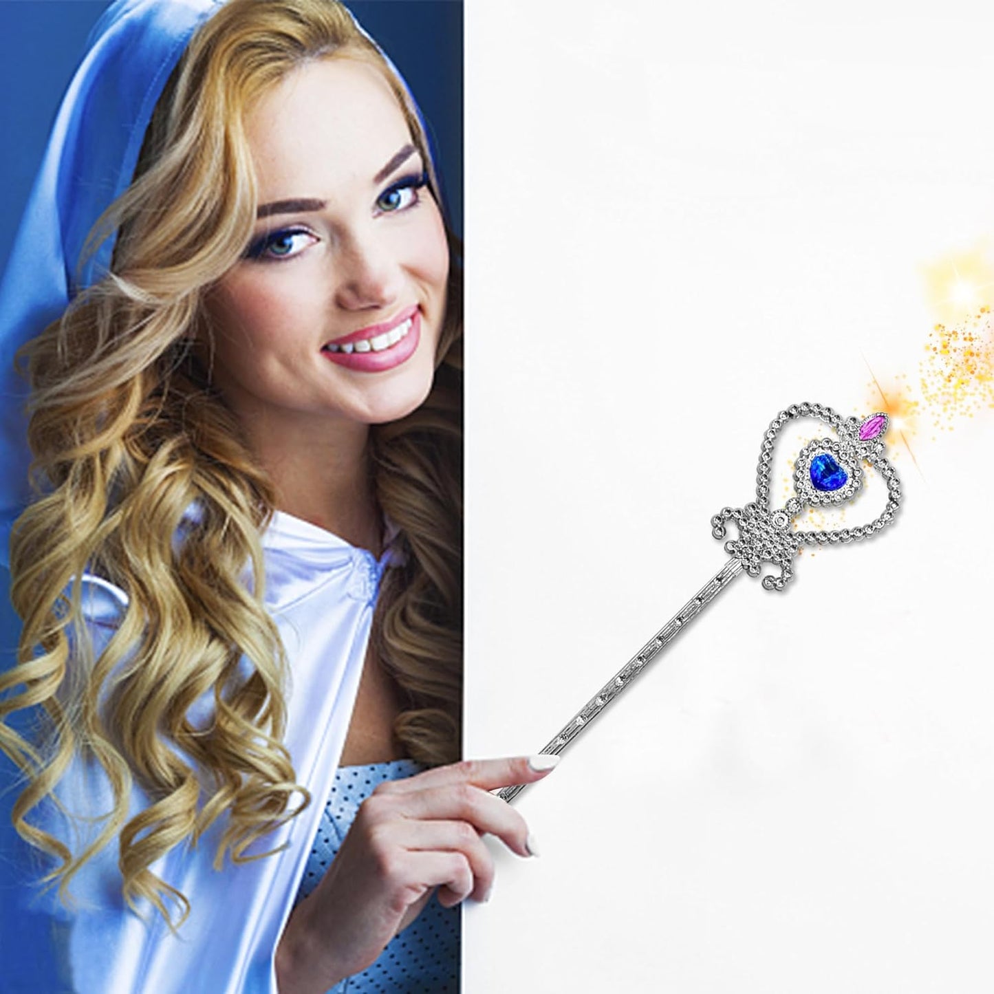 Fairy Magic Dress-Up Wand Set Princess Wand Girl Dress-Up Game Costume Cosplay