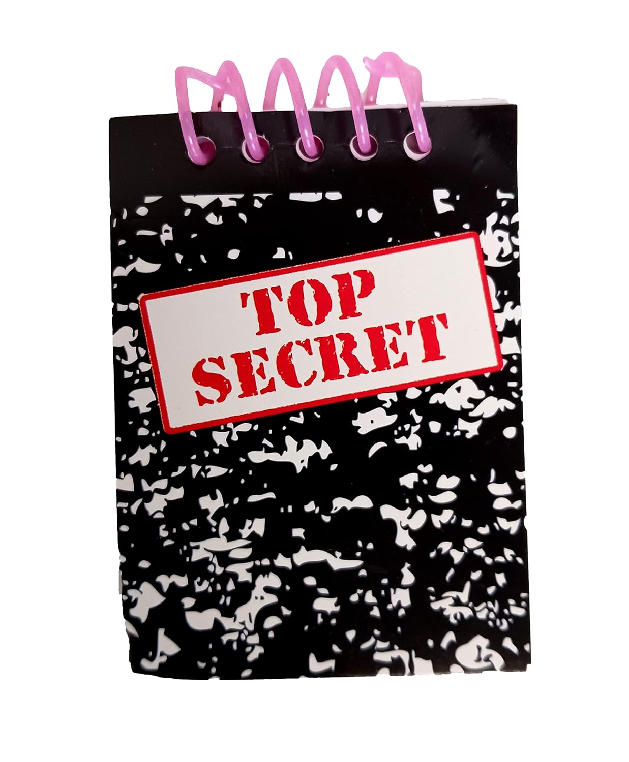 Dondor TOP SECRET' Spiral Note Pads Party Favors (24 Pads Included)
