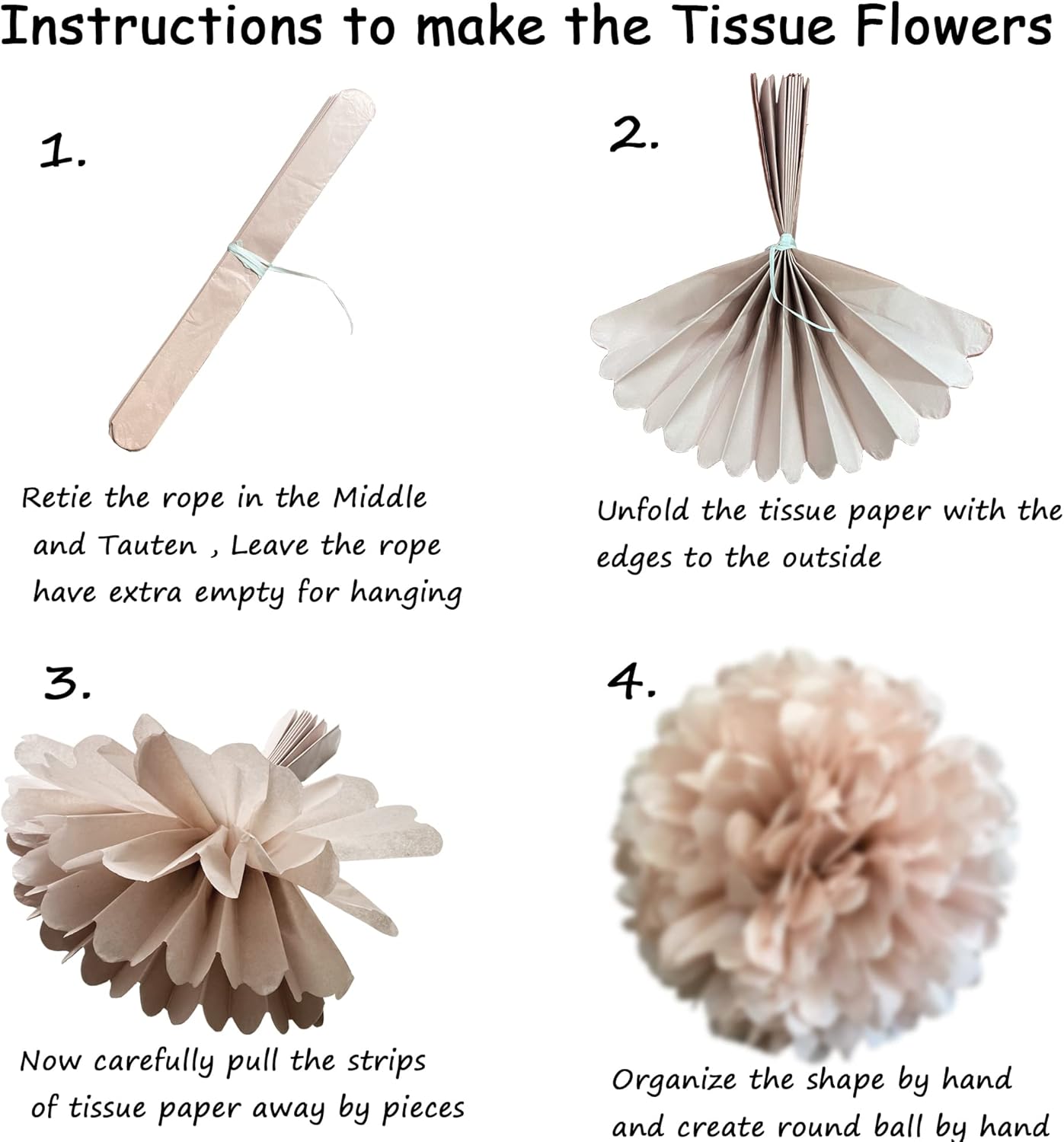 20-Piece Tissue Paper Pom Poms - Hanging Decorations Tissue Paper Flowers for Bridal Wedding Shower Bachelorette Birthday Engagement Party (Burgunday + Boho Green)