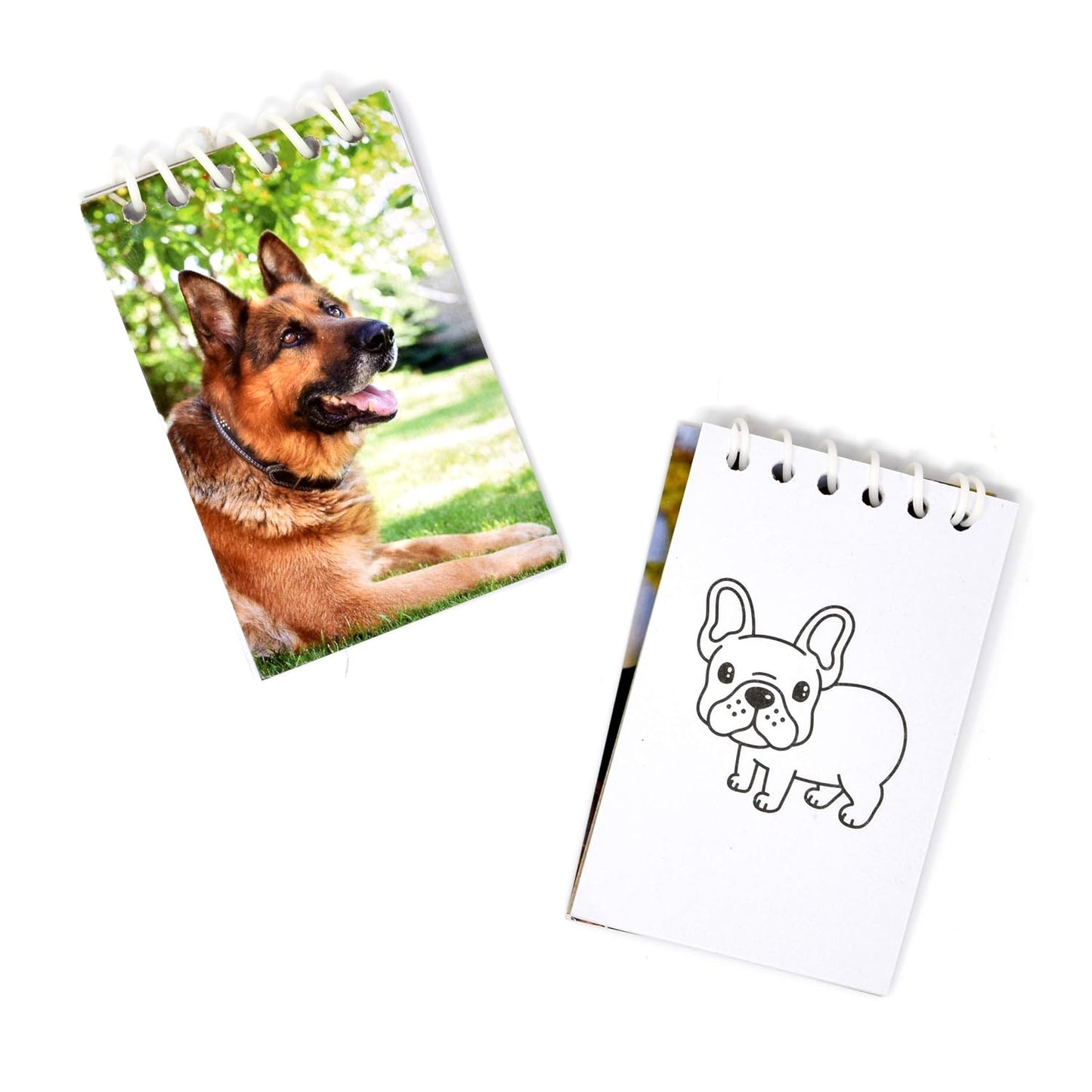 Gift Boutique 48 Pack Dog Mini Notepads Puppy Spiral Memo Books for Kids Party Favors Baby Shower Birthday Classroom Rewards School Supplies Giveaways