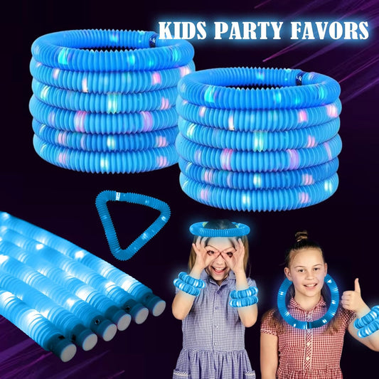 Yellow 12PCS Glow Sticks Stocking Stuffers Party Favors-Glow in The Dark Party Supplies for Kids and Adults, Perfect for Festivals, Birthday Parties, Raves, Concerts, and Camping Decorations