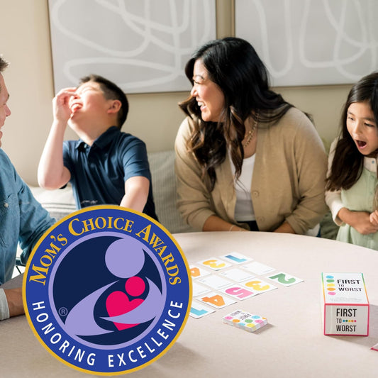 FIRST TO WORST Party Game – The Card Game About How Your Friends and Family Rank Things | Funny Ranking & Guessing Board Game for Friends & Family, Game Nights, Parties & Fun Gift Ideas
