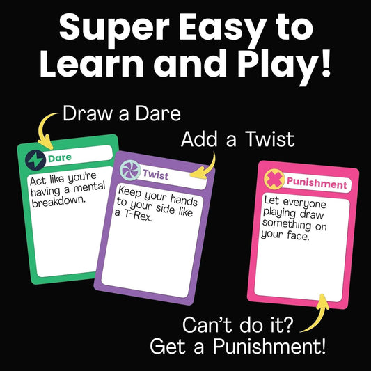 Punish Me, Daddy Zombie Ghost Games Card Game for Adults - Fun Inappropriate Party Game for Game Night Groups, Parties, Birthdays, Bachelor/Bachelorette Parties - Dirty NSFW Drinking Game Gift - 18+
