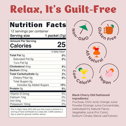 Craftmix Espresso Martini Cocktail & Mocktail Drink Mixer, Skinny Mixes - Water Flavoring Packets - Made With Real Coffee Beans - Vegan, Low-Carb, Low-Sugar, Non-GMO, Dairy Free, Gluten Free, 12 Pack