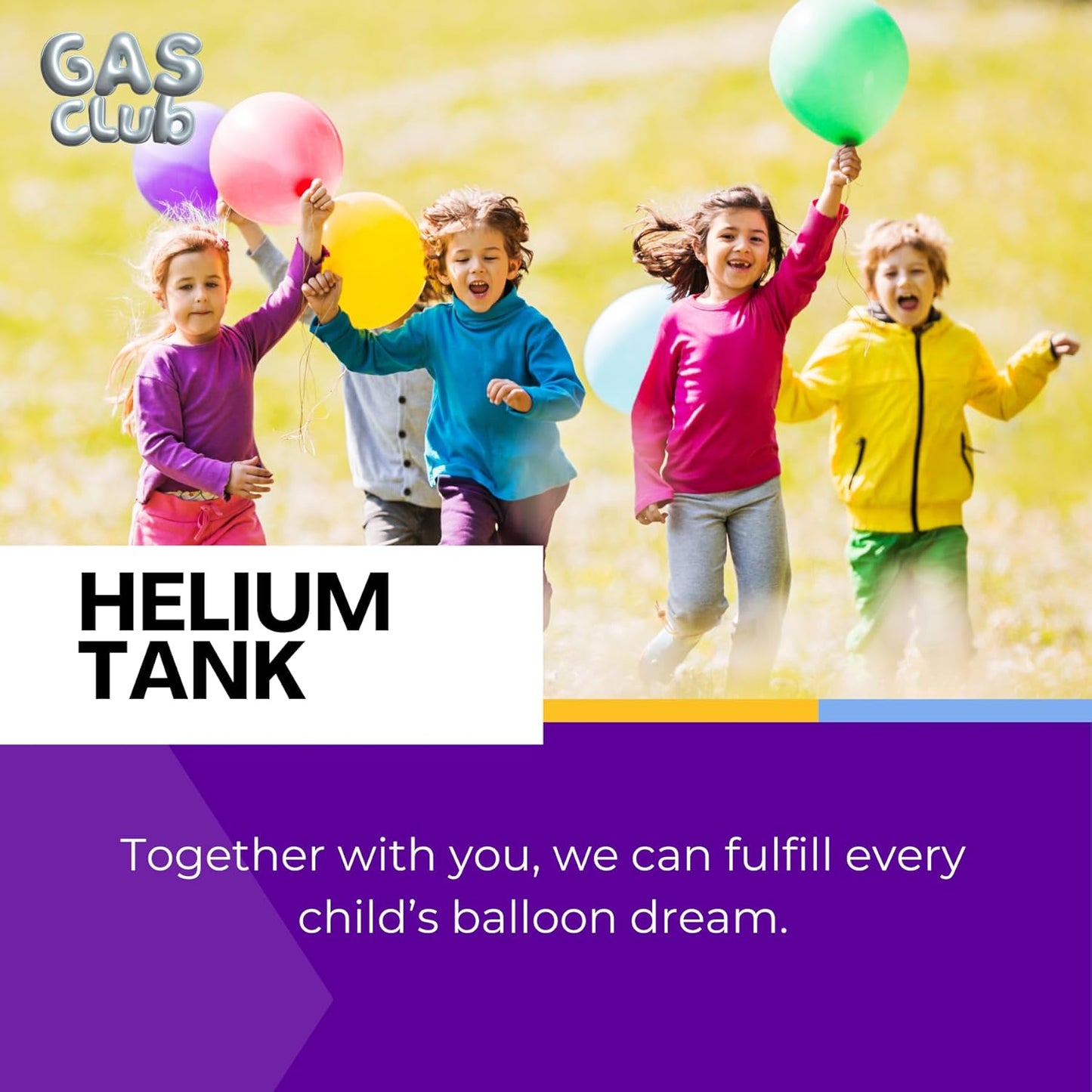 GASCLUB Helium Tank for Balloons At Home, 22L Balloon Kit Up To 100 Latex Balloons, Balloon Pump Kit Includes Latex Balloons and Ribbon, Perfect for Parties and Events