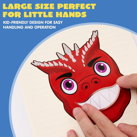JOYIN 36 Sheets 9"x6" Make a face Stickers for Kids, Make Your Own Animal Stickers with Unicorn, Dinosaur, Sea and Safari Animals, Crafts Birthday Party Favors, Goodie Bags Classroom Activities