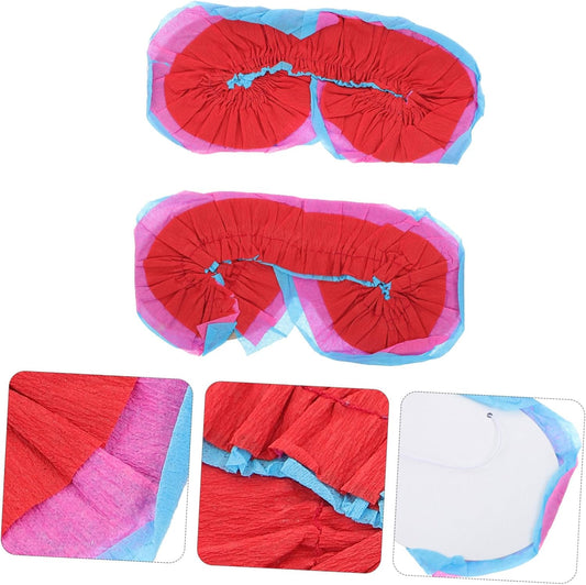 FOMIYES 2pcs Pinata Eye Masks for Boys and Girls Blindfolds for Party Games Glow Party Sleep Masks Pinata Eye Cover