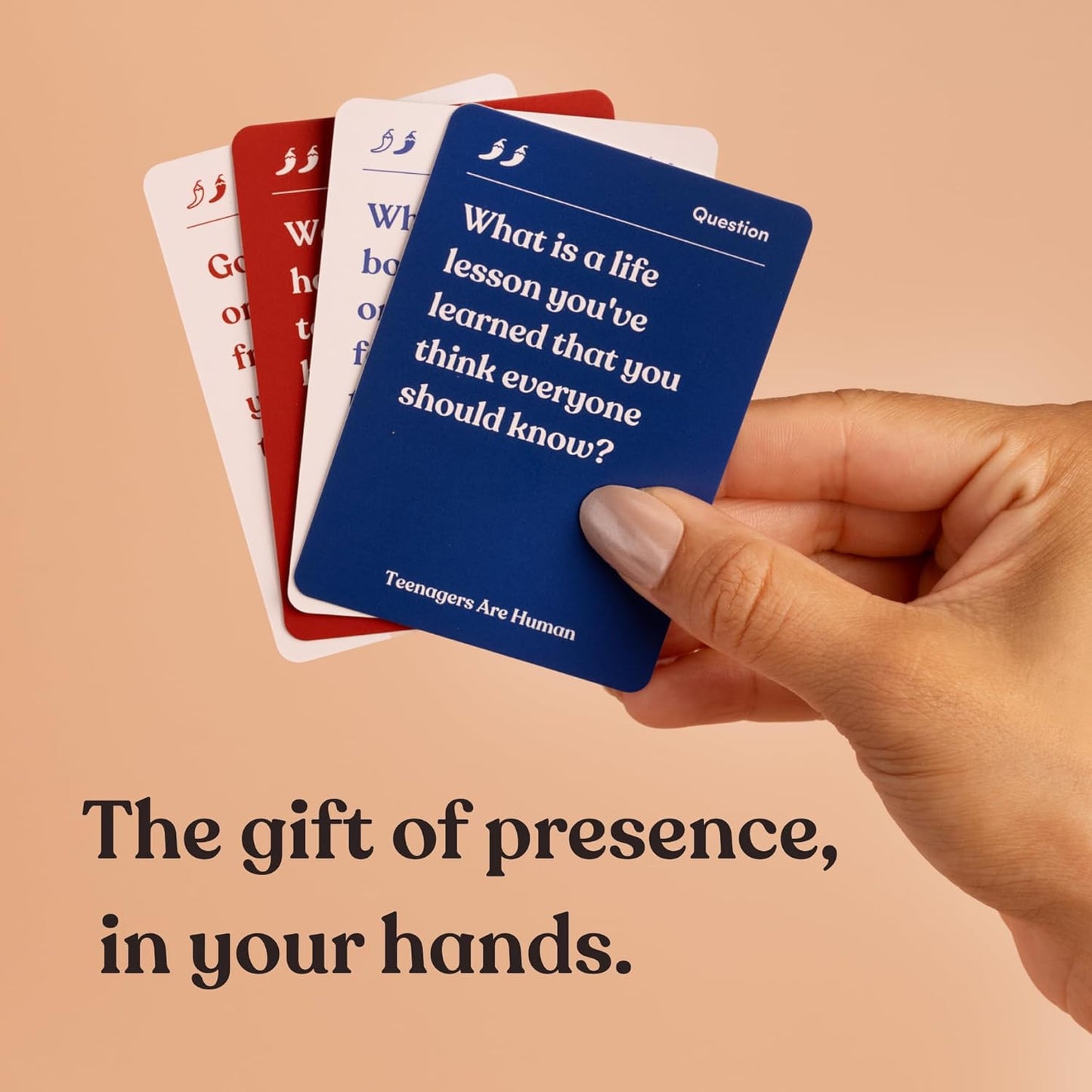 Partners are Human | 140 Conversation Cards to Help Deepen Romantic Relationships | Card Game for Bonding & Communication | Therapy for Adults