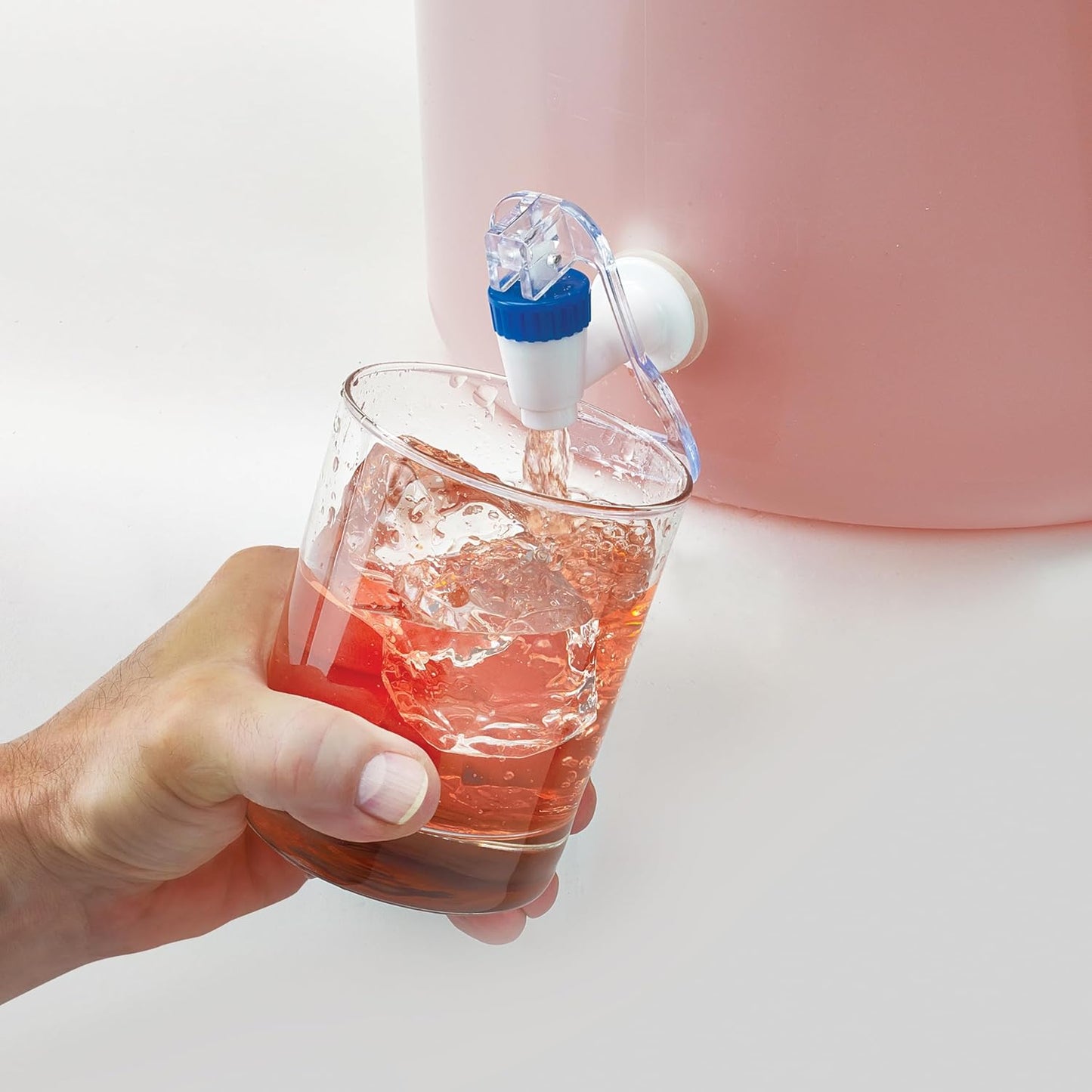 Beverage Dispenser White BPA Free Polypropylene 6 Gallon (PBDW-22)