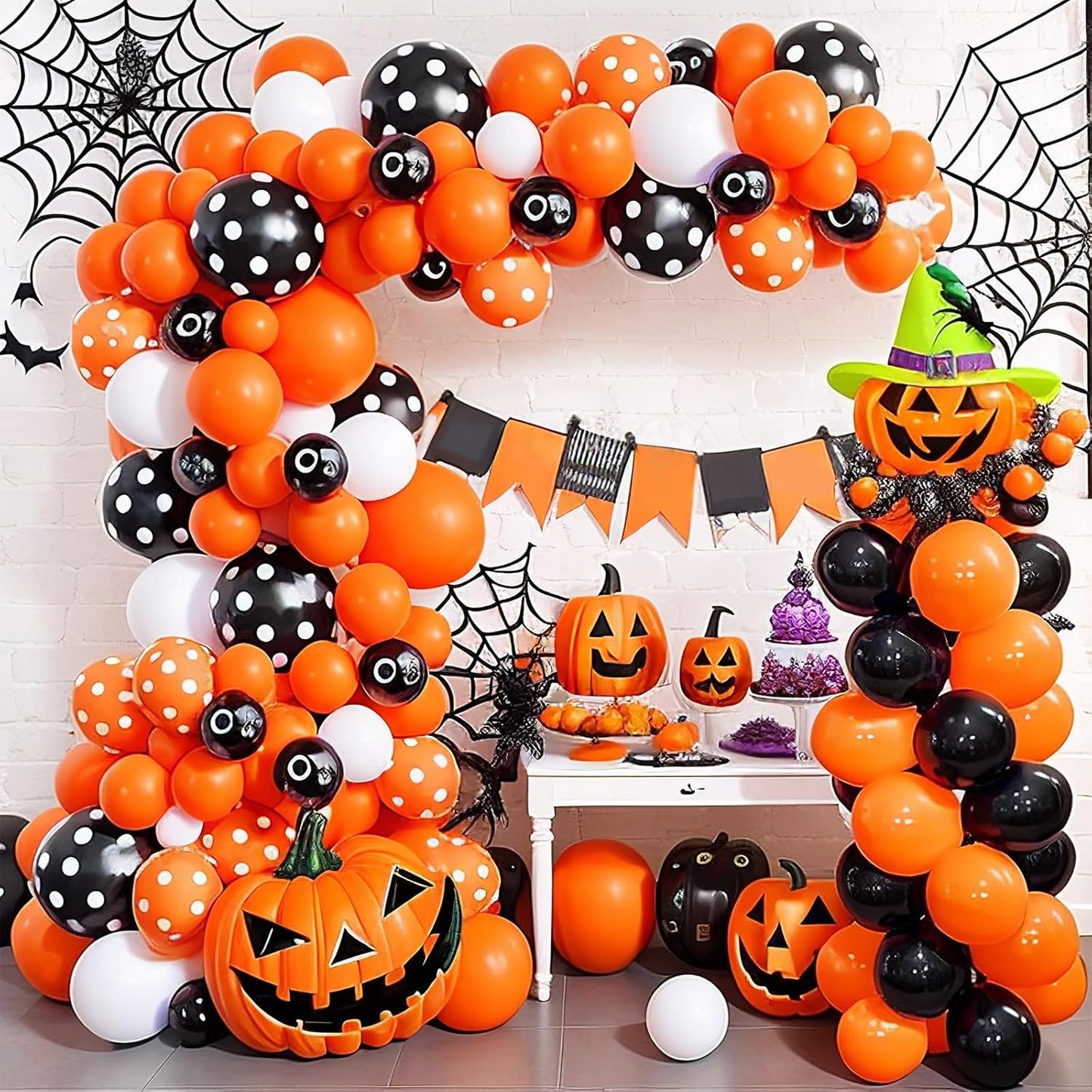 AerWo Balloon Arch Kit 9.35FT & 6FT, Free Bending Half Balloon Arch Stand with Base, Floor Gold Balloon Arch Frame Backdrop for Wedding Birthday Party Baby Shower Yard Lawn Home Christmas Decorations