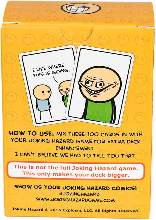 Joking Hazard by Cyanide & Happiness - 360+ Funny & Inappropriate Comic Cards, Hilarious Party Games | Includes Add-Your-Own-Words Cards