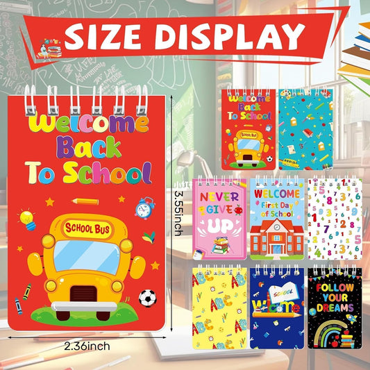 MARFOREVER 24 Pack Mini Animal Notepads Cat Dog Themed Party Favors Cat Dog Mini Spiral Notepads Pet Kitty Gifts for Birthday Teacher Students Reward School Classroom Supplies Goodie Bags Stuffers