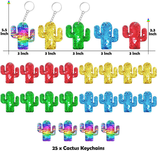 CiciBear 25 Pack Crown Sequin Keychains for Gold Themed Party Favors, Kids and Adults Birthday Gift, Baby Shower, Crown Princess Prince King Queen Party, 5 Colors, Small