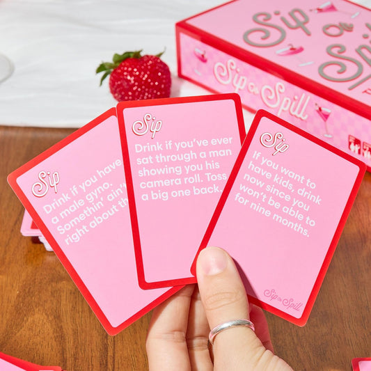Sip or Spill Party Drinking Game – Fun Summer Drinking Games for Parties, Outdoor & Pool Party Games, Adult Party Game for Groups, Travel-Friendly for Beach & Vacation Fun, Includes 200 Cards