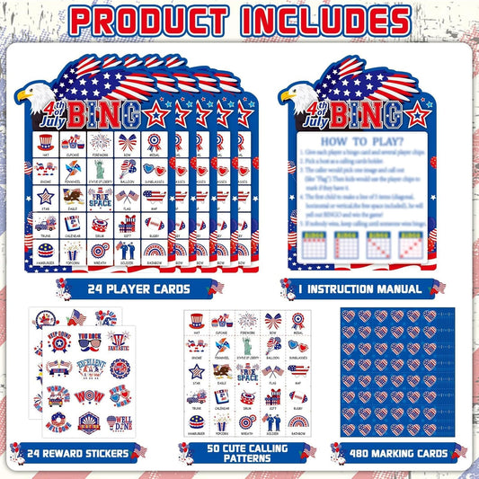 39Pcs Tea Party Bingo Game for Adults 24 Players Floral Teapot Shape Bingo Cards with Reward Stickers for Family Friend Student Large Group Activities Garden Bridal Wedding Holiday Party Favors