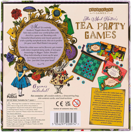 The White Rabbit's Scavenger Hunt by Professor Puzzle. - Alice in Wonderland Themed Treasure Hunt for The Whole Family.