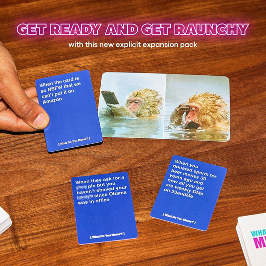 WHAT DO YOU MEME? Core Game (New Edition) Now Including GIF's by Relatable, The Essential Adult Party Game for Meme Lovers, Great for Adult Games for Game Night