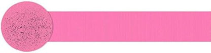 Amscan Premium Apple Red Crepe Paper Streamer - 81ft, 1 Piece - Perfect for Birthdays, Weddings, and Events