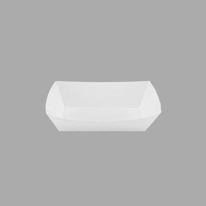 Karat Paper Food Trays Disposable [2 LB - 1,000 ct] Sturdy Food Boats, Leak Resistant | Ideal for Snacks, Nachos and Finger Foods