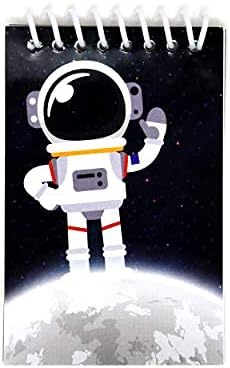 Gift Boutique 48 Outer Space Galaxy Mini Notepads, Astronaut & Rocket Ship Theme Spiral Memo Notebooks, Solar System Party Favors & Classroom Rewards for Kids