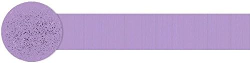 Amscan Premium Apple Red Crepe Paper Streamer - 81ft, 1 Piece - Perfect for Birthdays, Weddings, and Events