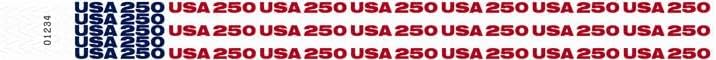 500 WristCo Red Stars Tyvek Wristbands for Events - Comfortable Tear Resistant Paper Bracelets ID Wrist Bands for Concerts Festivals Admission Party Identification Tours