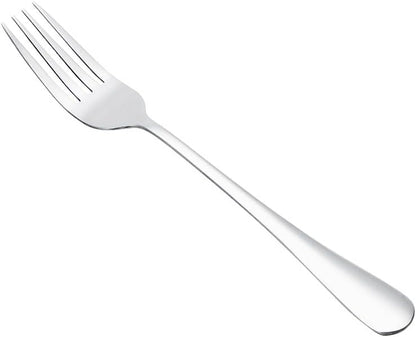 Wedding Cake Knife and Server Set, Cake Cutting Set with Stainless Steel Forks, Bridal Anniversary Birthday Wedding Registry Gifts (Silver)