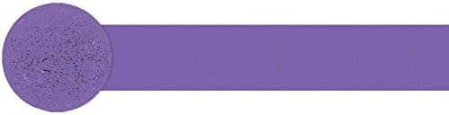 Amscan Premium Apple Red Crepe Paper Streamer - 81ft, 1 Piece - Perfect for Birthdays, Weddings, and Events