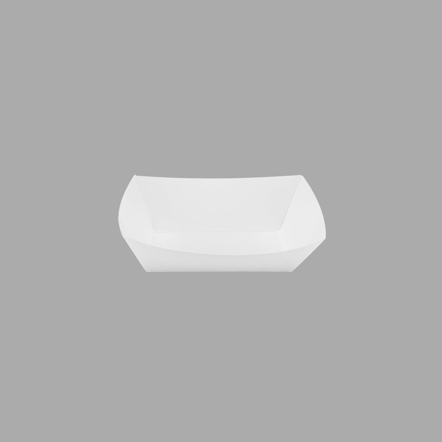 Karat Paper Food Trays Disposable [2 LB - 1,000 ct] Sturdy Food Boats, Leak Resistant | Ideal for Snacks, Nachos and Finger Foods