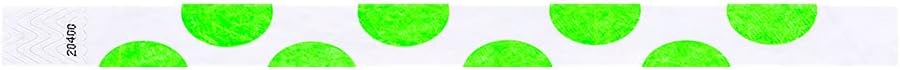 500 WristCo Black Checkered/Checks Tyvek Wristbands for Events - Comfortable Tear Resistant Paper Bracelets ID Wrist Bands for Concerts Festivals Admission Party Identification