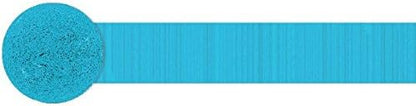 Amscan Premium Apple Red Crepe Paper Streamer - 81ft, 1 Piece - Perfect for Birthdays, Weddings, and Events