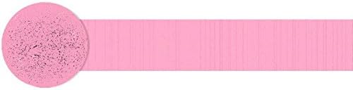 Amscan Premium Apple Red Crepe Paper Streamer - 81ft, 1 Piece - Perfect for Birthdays, Weddings, and Events
