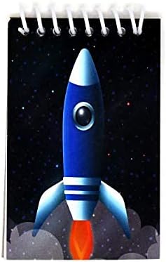 Gift Boutique 48 Outer Space Galaxy Mini Notepads, Astronaut & Rocket Ship Theme Spiral Memo Notebooks, Solar System Party Favors & Classroom Rewards for Kids