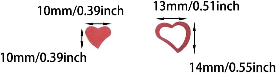 ONLYKXY 1200Pcs Love Heart Shaped Confetti, Table Wedding Decoration, Glitter Confetti for Wedding Party (Silver)