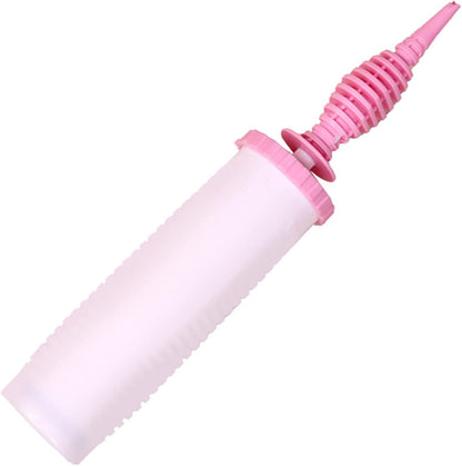 Balloon Pump Handheld Two-Way Dual Action - Hand Blower Air Pumper for Balloons - Ballon Inflator Pumping - Manual Baloon Inflators Machine (Green 1 Piece)