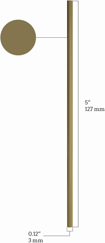 Disposable Plastic Coffee Stirrer Straw - 5 Inch Sip Stir Stick (1000, Neon)
