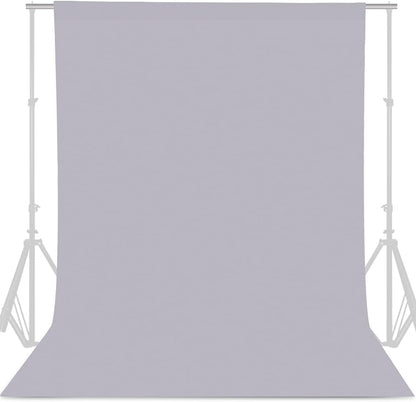 GFCC 8FTX10FT White Backdrop Background for Photography Photo Booth Backdrop for Photoshoot Background Screen Video Recording Parties Curtain